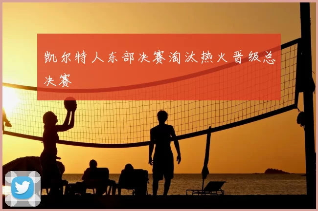 凯尔特人东部决赛淘汰热火晋级总决赛